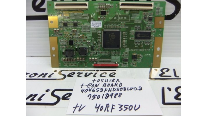 Toshiba 404652FHDSC2LV0.2 T-CON board .